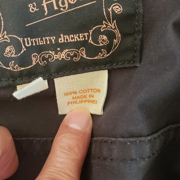 J Crew Utility Jacket Washed & aged black Jacket pockets Relaxed fit Jacket - Picture 8 of 9